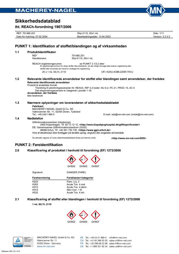 

Silyleringsreagens Silyl 2110, 20x 1ml

